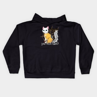 Frankencat, the purrfect Halloween pet Kids Hoodie